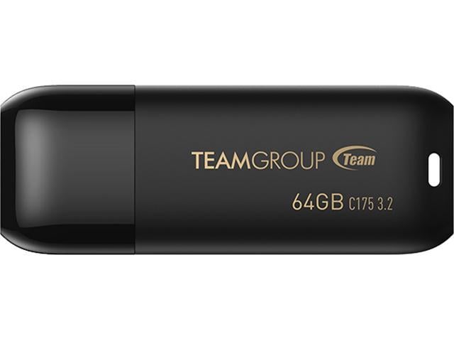 TEAM 64GB C175 USB 3.2 Gen 1 Flash Drive, Speed Up to 100MB/s (TC175364GB01)