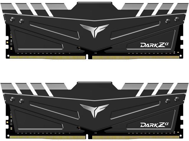 Team T-FORCE DARK Za 16GB (2 x 8GB) 288-Pin PC RAM DDR4 3600 (PC4 28800) Desktop Memory (FOR AMD) Model TDZAD416G3600HC18JDC01