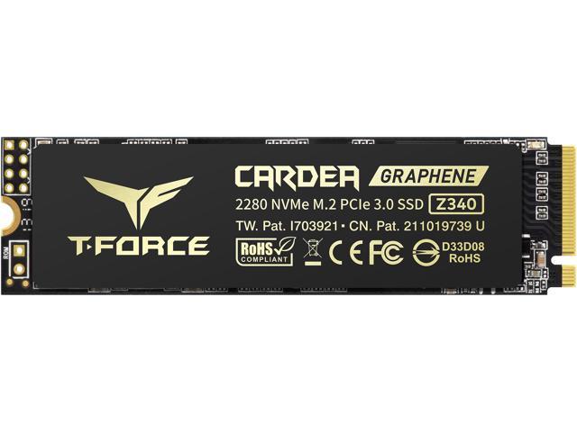 Team Group T-FORCE CARDEA ZERO Z340 M.2 2280 512GB PCIe Gen3 x4 with NVMe 1.3 Internal Solid State Drive (SSD) TM8FP9512G0C311