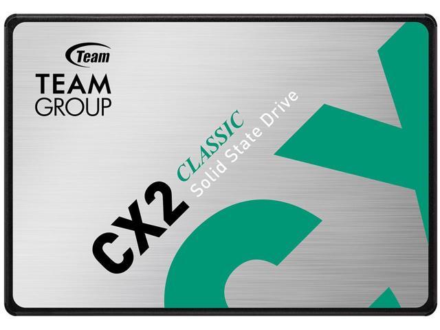 Team Group CX2 2.5" 256GB SATA III 3D NAND Internal Solid State Drive (SSD) T253X6256G0C101
