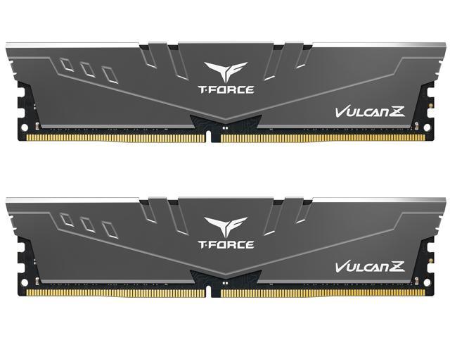 Team T-FORCE VULCAN Z 32GB (2 x 16GB) 288-Pin PC RAM DDR4 3200 (PC4 25600) Desktop Memory Model TLZGD432G3200HC16FDC01