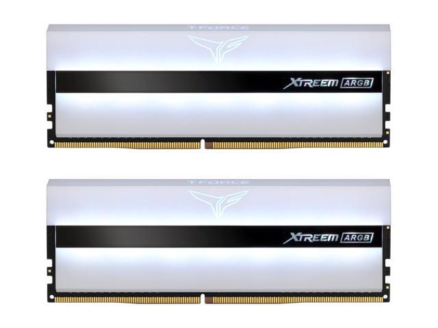 Team T-Force XTREEM ARGB 16GB (2 x 8GB) 288-Pin PC RAM DDR4 3600 (PC4 28800) Desktop Memory Model TF13D416G3600HC18JDC01