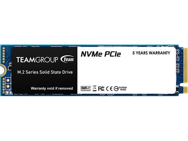 Team Group MP34 M.2 2280 2TB PCIe 3.0 x4 with NVMe 1.3 3D NAND Internal Solid State Drive (SSD) TM8FP4002T0C101