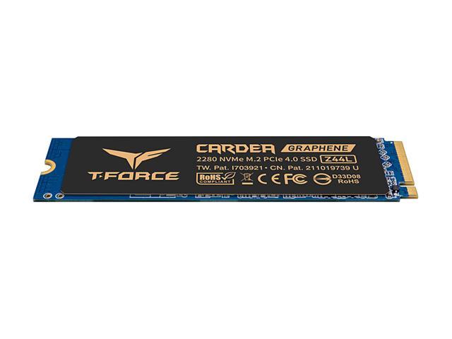 Team Group T-FORCE CARDEA Z44L M.2 2280 1TB PCIe Gen4 x4, NVMe 1.4 3D NAND  TLC Internal Solid State Drive (SSD) TM8FPL001T0C127 Works with PS5