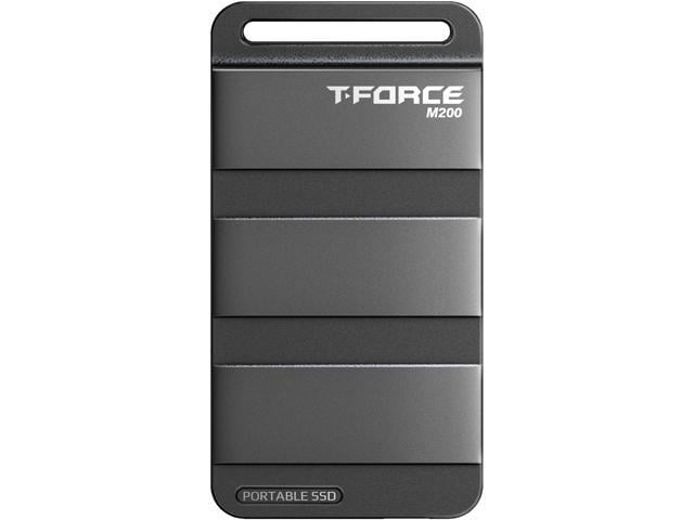 Team Group T-FORCE M200 4TB Portable SSD USB3.2 Gen 2x2 Type-C, Read/Write 2000MB/s Compatible with PS5 & Xbox & Chrome OS (T8FED9500G0C102)
