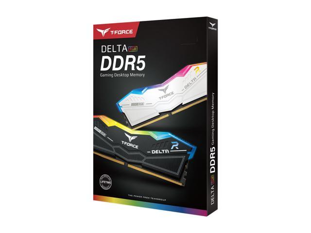 Team T-Force Delta RGB 32GB (2 x 16GB) 288-Pin PC RAM DDR5 6200