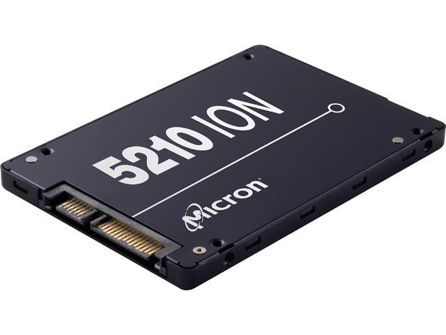 Micron 5210 ION MTFDDAK1T9QDE-2AV1ZABYY 2.5" 1.92TB SATA III 3D QLC Enterprise Solid State Drive
