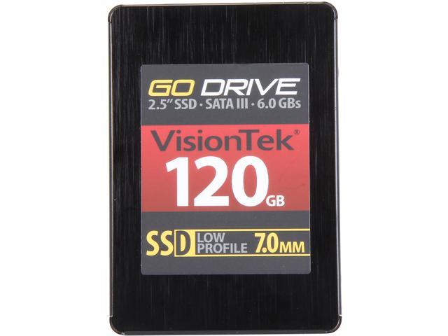 VisionTek 7mm GoDrive 900623 2.5" 120GB SATA III MLC Internal Solid State Drive (SSD)