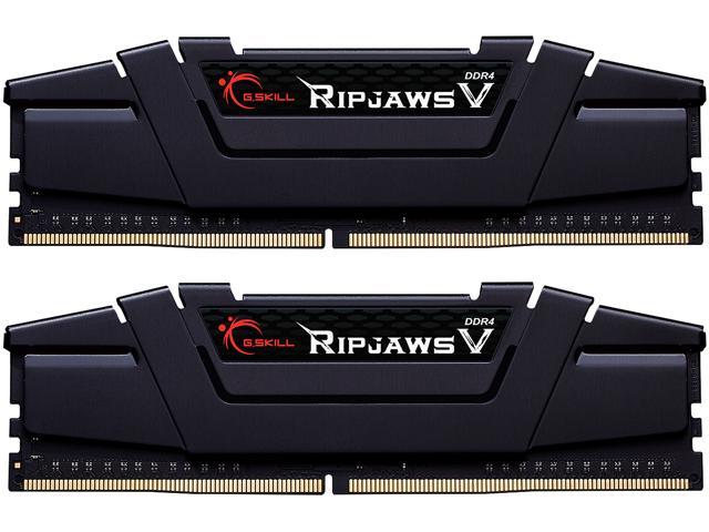 G.SKILL Ripjaws V Series 32GB (2 x 16GB) 288-Pin PC RAM DDR4 4000 (PC4 32000) Intel XMP 2.0 Desktop Memory Model F4-4000C17D-32GVKB