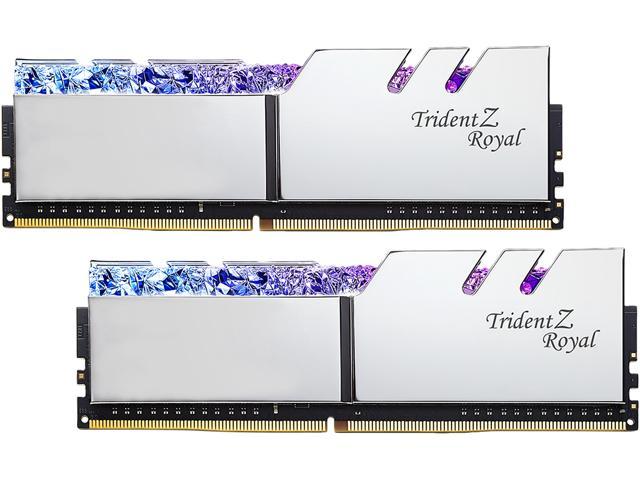 G.SKILL Trident Z Royal Series 64GB (2 x 32GB) 288-Pin PC RAM DDR4 ...