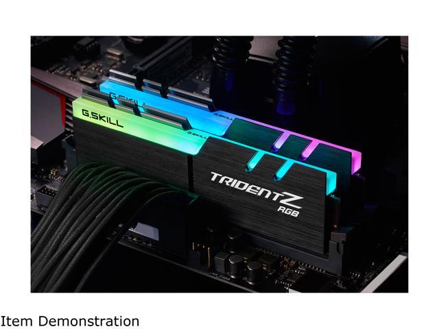 G.SKILL TridentZ RGB Series 64GB (2 x 32GB) DDR4 3200 (PC4 25600 ...