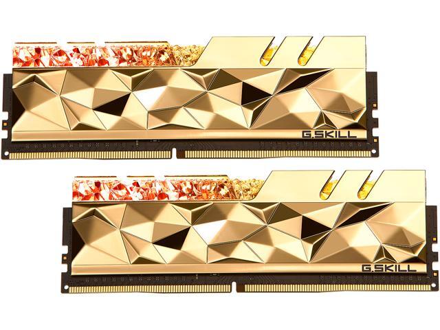 G.SKILL Trident Z Royal Elite Series 32GB (2 x 16GB) DDR4 3600 (PC4 28800) Desktop Memory Model F4-3600C14D-32GTEGA