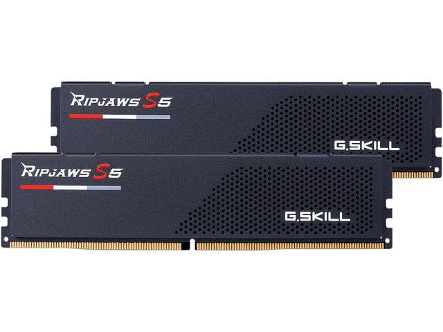 G.SKILL Ripjaws S5 Series 32GB (2 x 16GB) DDR5 5200 Intel XMP 3.0 Desktop Memory Model F5-5200U4040A16GX2-RS5K