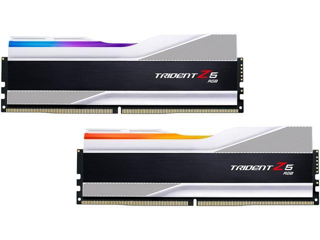 G.SKILL Trident Z5 RGB Series 32GB (2 x 16GB) DDR5 6000 Intel XMP 3.0 Desktop Memory Model F5-6000U4040E16GX2-TZ5RS