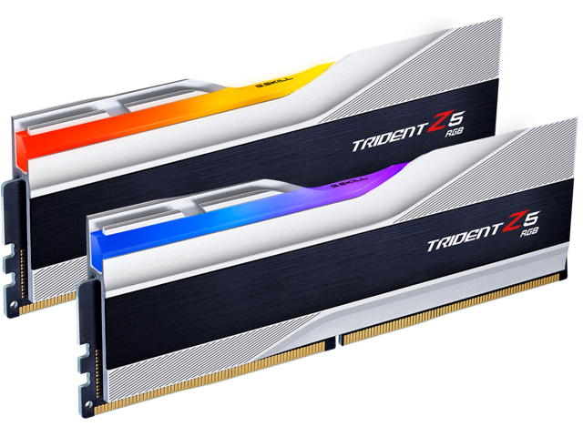 G.SKILL Trident Z5 RGB Series 32GB (2 x 16GB) 288-Pin PC RAM DDR5 6000 (PC5 48000) Desktop Memory Model F5-6000J3040F16GX2-TZ5RS