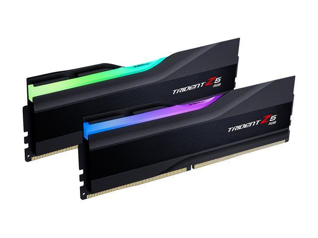 G.SKILL Trident Z5 RGB Series 32GB (2 x 16GB) 288-Pin PC RAM DDR5 6600 (PC5 52800) Desktop Memory Model F5-6600J3440G16GX2-TZ5RK