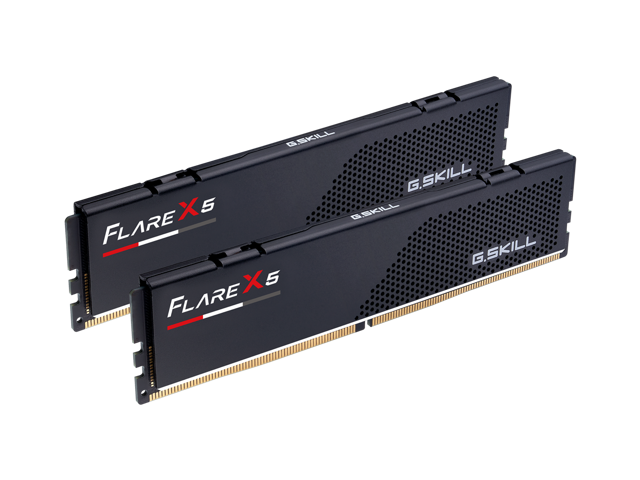G.SKILL Flare X5 64GB (2 x 32GB) 288-Pin PC RAM DDR5 5200 (PC5 41600) Desktop Memory Model F5-5200J3636D32GX2-FX5