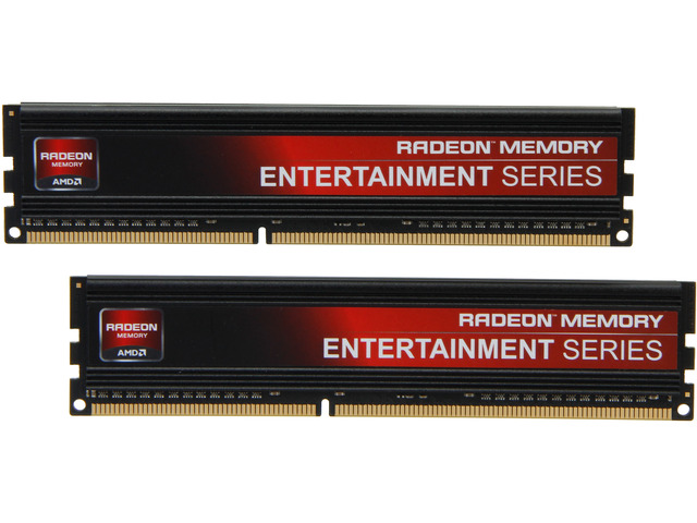 Amd Radeon Entertainment AMD Radeon Entertainment Series 8GB (2 x 4GB) DDR3 1600 (PC3 12800 ...