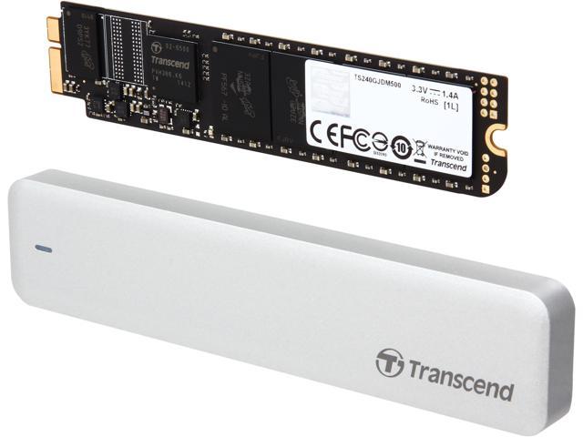 Transcend JetDrive 500 240GB USB 3.0 / SATA 6Gb/s MLC Internal / External Solid State Drive (SSD) TS240GJDM500
