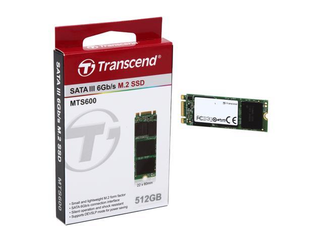 Transcend MTS600 M.2 2260 512GB SATA III MLC Internal Solid State