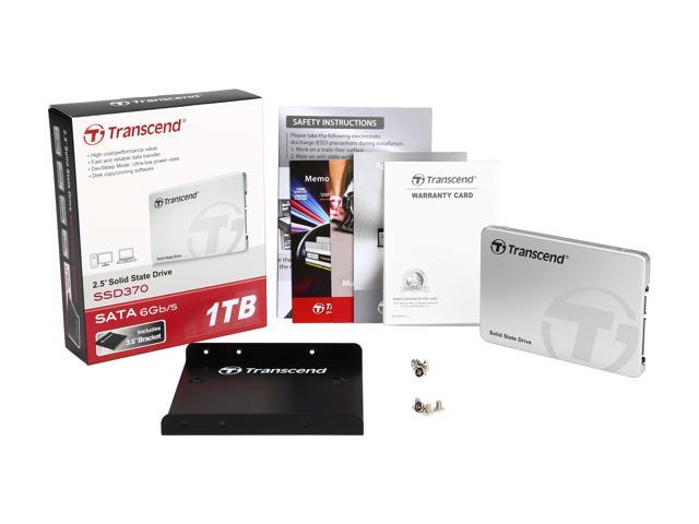 Transcend 2.5" 1TB SATA III MLC Internal Solid State Drive (SSD ...