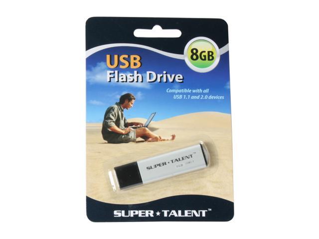 SUPER TALENT 8GB Flash Drive (USB2.0 Portable) Model USB8GB/120X-DH-S