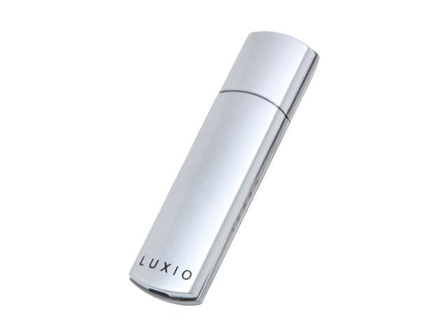 SUPER TALENT Luxio 128GB USB 2.0 Flash Drive (Silver) Hardware-based ...