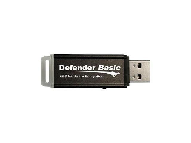 Kanguru Defender Basic 32GB Flash Drive 256bit AES Encryption Model KDFB-32G