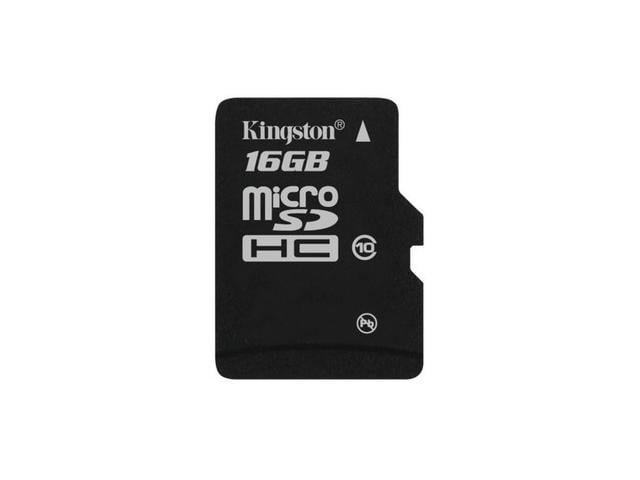 Kingston SDC10/16GBSP 16 GB MicroSD High Capacity (microSDHC) - 1 Card