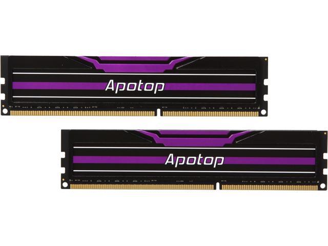 Apotop 16GB (2 x 8GB) DDR3 1600 (PC3 12800) Desktop Memory Model U3A8Gx2-16CACB