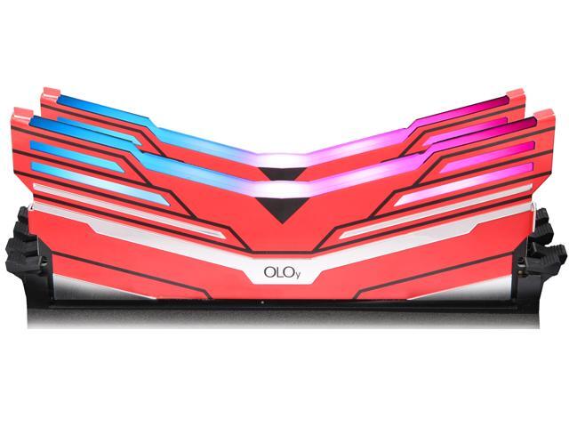 OLOy WarHawk RGB  DDR4 3600 (PC4 28800) 16GB (2 x 8GB) 288-Pin Intel/AMD Ready Desktop Memory Model MD4U083618BCDA