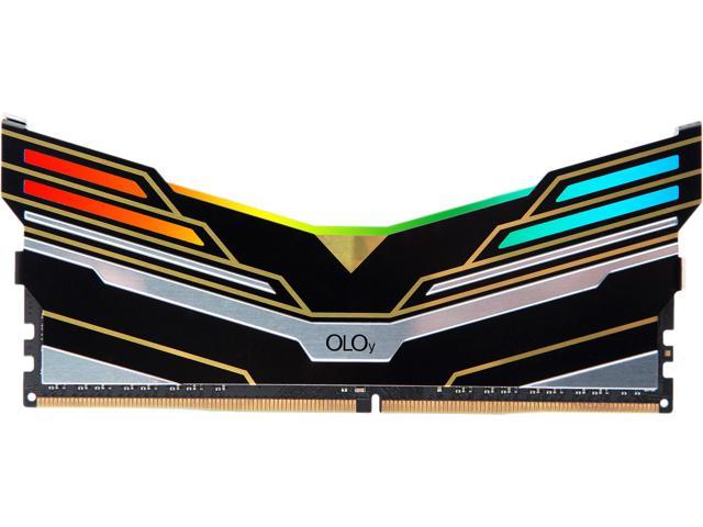 OLOy WarHawk RGB 16GB 288-Pin PC RAM DDR4 3200 (PC4 25600) Desktop Memory Model MD4U163216IESA
