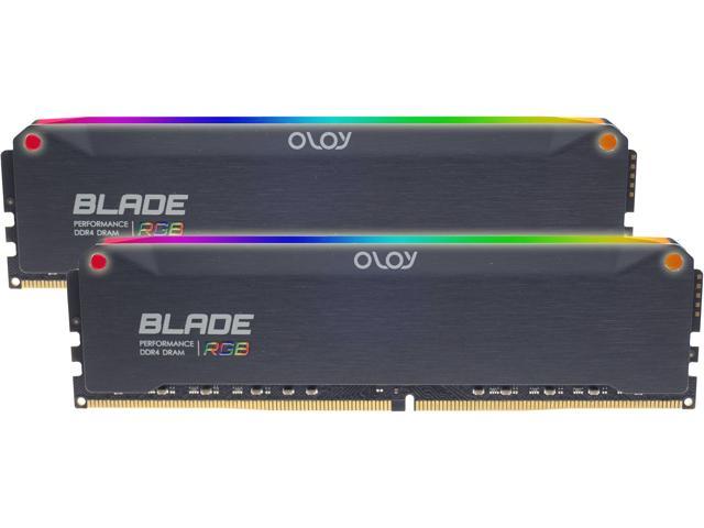 OLOy Blade RGB 32GB (2 x 16GB) 288-Pin PC RAM DDR4 3600 (PC4 28800) Desktop Memory Model ND4U1636181DRKDE