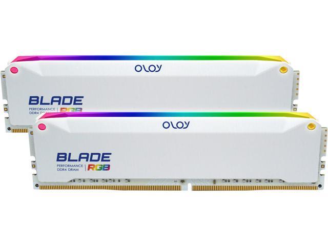 OLOy Blade RGB 16GB (2 x 8GB) DDR4 3600 (PC4 28800) Desktop Memory Model ND4U0836182BRWDE