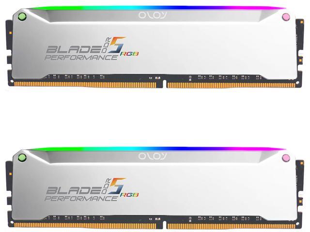 OLOy Blade RGB 32GB (2 x 16GB) 288-Pin PC RAM DDR5 6200 (PC5 49600) Desktop Memory Model ND5U1662320BRSDE