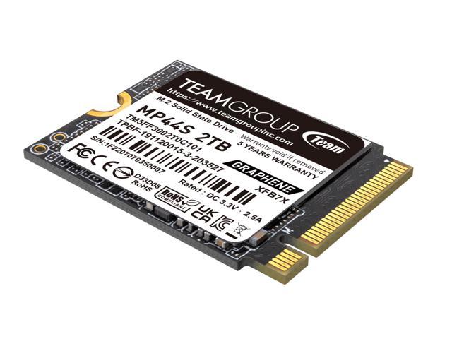 Team Group MP44S M.2 2230 2TB PCIe 4.0 x4 with NVMe, STEAM Deck Compatible,  Internal Solid State Drive (SSD) TM5FF3002T0C101