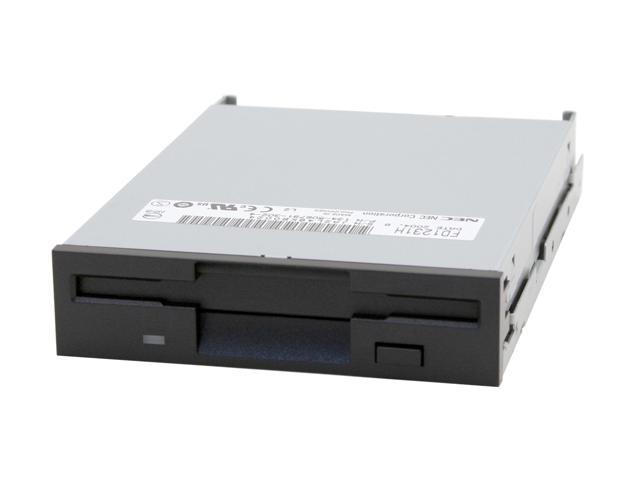 NEC Black 1.44MB 3.5" Internal Floppy Drive Model FD1231H-302 - OEM