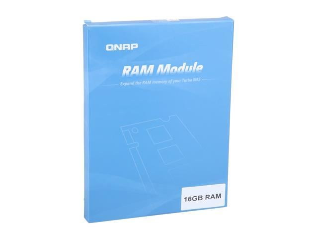 QNAP RAM-16GDR4A1-UD-2400 16GB DDR4 RAM, 2400 MHz, UDIMM - Newegg.com