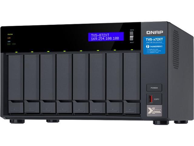 QNAP TVS-872XT-i5-16G-US Diskless System Network Storage
