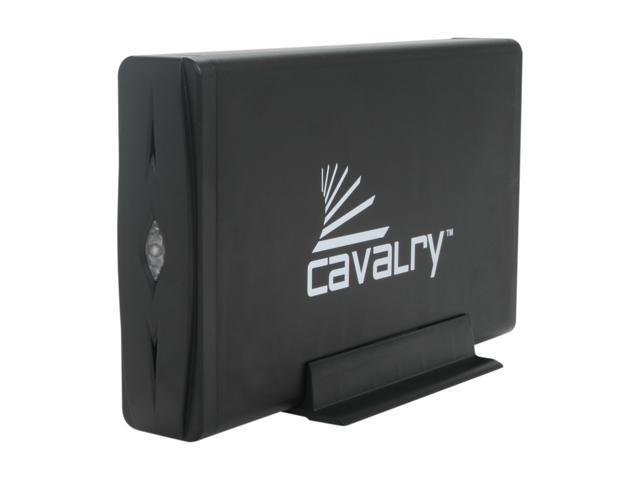 Cavalry CAXB 2TB USB 2.0 / eSATA 3.5" External Hard Drive CAXB3702T3 Black