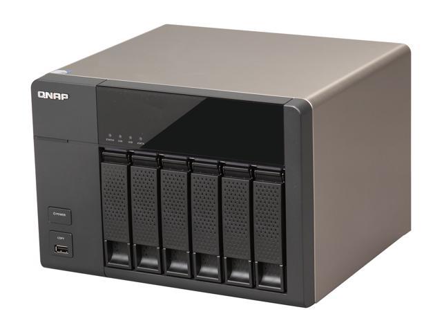 QNAP TS-669L-US Diskless System High-performance 6-bay NAS Server for SMBs