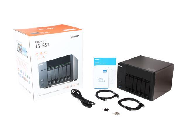 Open Box: QNAP TS-651-US 6-Bay Personal Cloud NAS with HDMI output