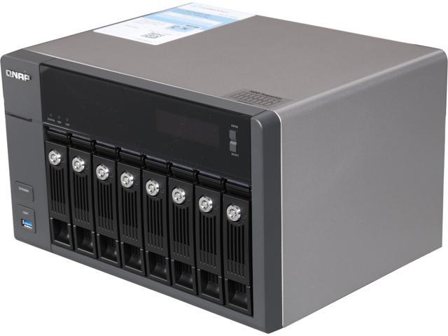 QNAP TVS-871-i7-16G-US Diskless System High-performance Turbo vNAS with 4K video playback and transcoding