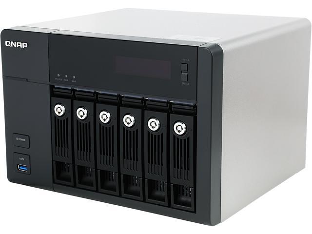 QNAP TVS-671-PT-4G-US High-performance Turbo vNAS with 4K video playback and transcoding - Newegg com