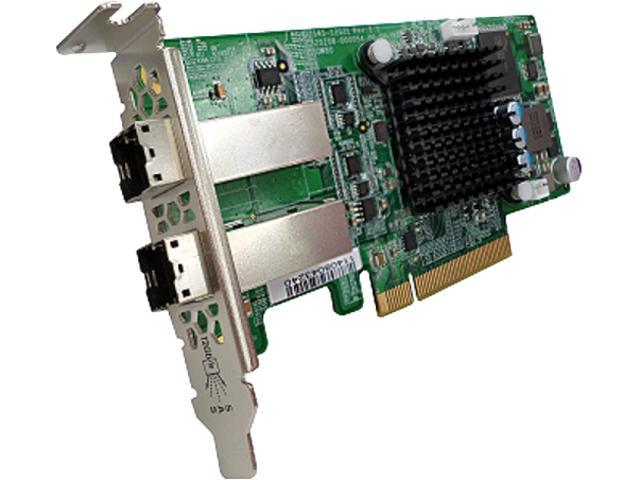 QNAP Storage Controller SAS 12Gb/S Green/Silver (SAS-12G2E)