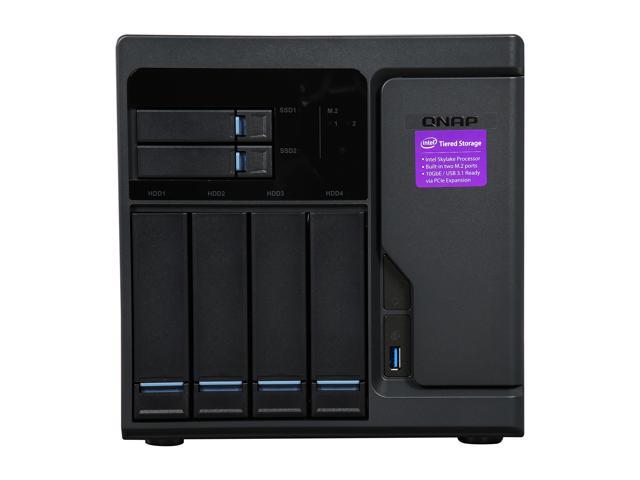 QNAP TVS-682-i3-8G Desktop NAS Gehäuse mit 8 GB DDR4 RAM Powerful 6-Bay Storage Server