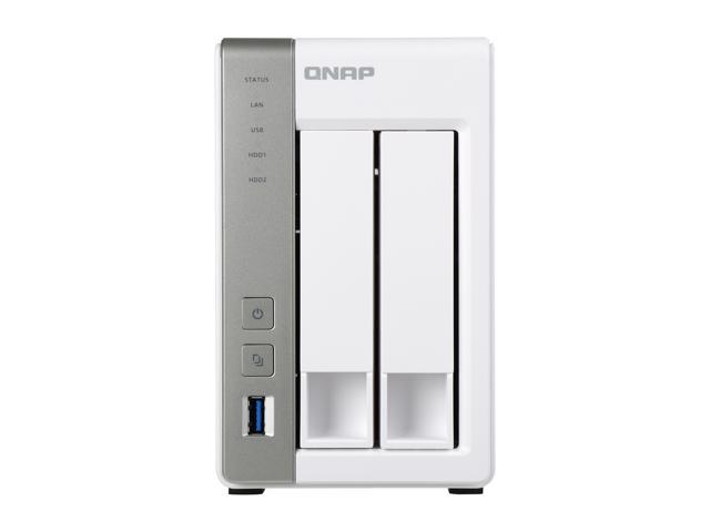 QNAP TS-231P-US 2-bay Personal Cloud NAS with DLNA, Mobile Apps