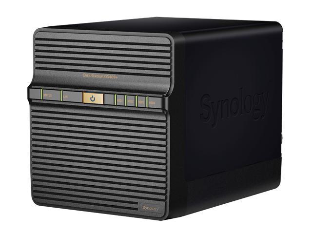 Synology DS409+ Speedy 4-bay SATA NAS Server for Small-and-Medium Business Users