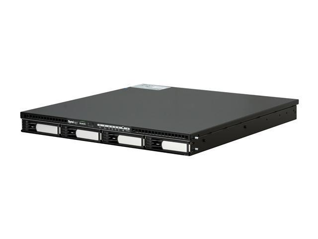 Synology RS409 Diskless System Rack Station 4-bay SATA NAS Server for Enterprise
