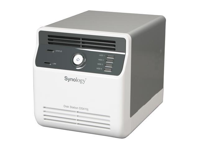 Synology Disk Station DS410J 4100 4 x 1TB Budget-friendly 4-bay NAS Server for Home and SMB Use